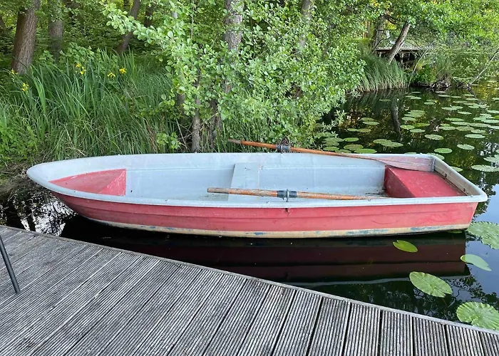 Gartenhaus Mit Sauna Am Buckowsee, Maerkische Schweiz Semesterbostad *